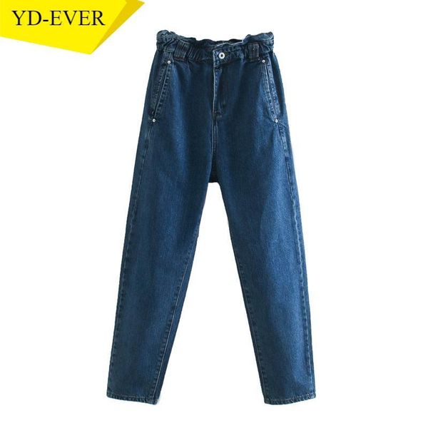 fashion women loose harm jeans pants long trousers strethy waist pockets buttons female denim 4m61 women's, Blue
fashion women loose harm jeans pants long trousers strethy waist pockets buttons female denim 4m61 women's, Blue