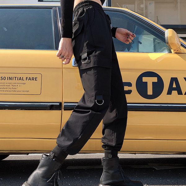 women's pants & capris bf women cargo high waist pocket hip hop black loose gothic casual spring female wide legs sweatpants hbsi, Black;white
women's pants & capris bf women cargo high waist pocket hip hop black loose gothic casual spring female wide legs sweatpants hbsi, Black;white