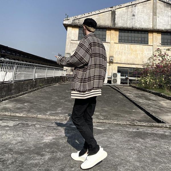 spring and autumn hong kong wind hip hop high chess embroidered man's baseball suit in loose couple jacket tide, Black;brown
spring and autumn hong kong wind hip hop high chess embroidered man's baseball suit in loose couple jacket tide, Black;brown