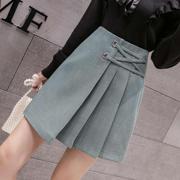 skirts 2021 high waist a-line pleated mini skirt korean preppy style bandage casual short womens, Black
skirts 2021 high waist a-line pleated mini skirt korean preppy style bandage casual short womens, Black