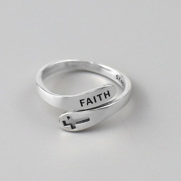 cluster rings europe & american creative cross ring 925 silver faith open 2021 fashion diy jewelry valentine's day gift, Golden;silver
cluster rings europe & american creative cross ring 925 silver faith open 2021 fashion diy jewelry valentine's day gift, Golden;silver