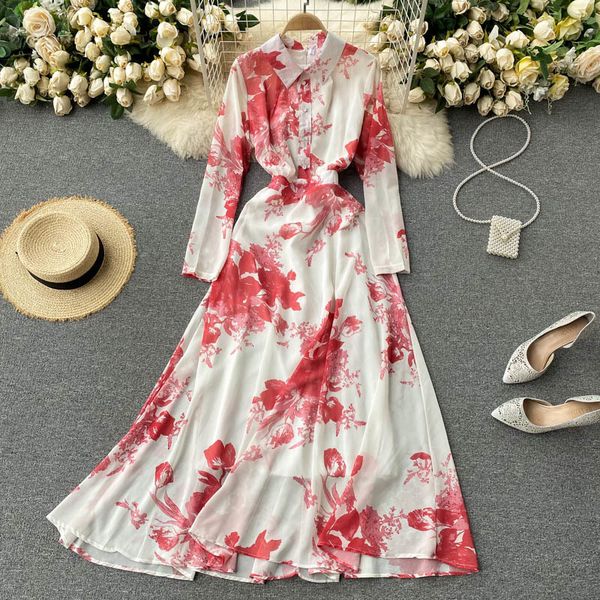 singreiny women french print maxi dress turndown collar long sleeve button a-line dresses autumn fashion streetwear long dress 210419, Black;gray
singreiny women french print maxi dress turndown collar long sleeve button a-line dresses autumn fashion streetwear long dress 210419, Black;gray
