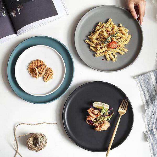 nordic ceramic steak western dish plates home dishes creative plate fruit dessert tableware style &
nordic ceramic steak western dish plates home dishes creative plate fruit dessert tableware style &