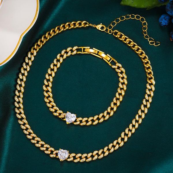 earrings & necklace blachette luxury gorgeous sparkling chain bracelet set super full cz for women man fashion jewelry high quality, Silver
earrings & necklace blachette luxury gorgeous sparkling chain bracelet set super full cz for women man fashion jewelry high quality, Silver