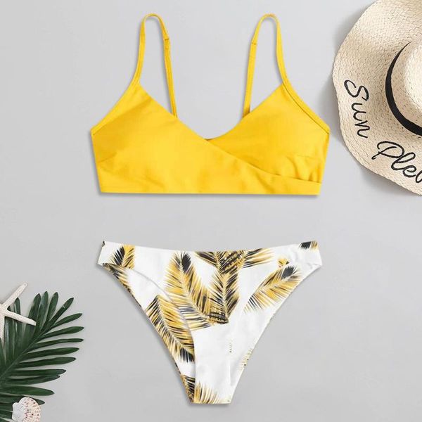 women's swimwear #h40 women leaf print bikini set push up swimsuit beachwear padded bathing suit swim biquini, White;black
women's swimwear #h40 women leaf print bikini set push up swimsuit beachwear padded bathing suit swim biquini, White;black