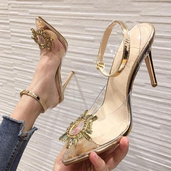 diamond buckle flower fine heel pointed back transparent large size fairy wind sandals children dress shoes, Black
diamond buckle flower fine heel pointed back transparent large size fairy wind sandals children dress shoes, Black