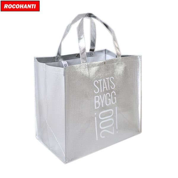 gift wrap 50x custom printed silver metallic laminated non woven fabric shopping bags with logo large for clothes coats
gift wrap 50x custom printed silver metallic laminated non woven fabric shopping bags with logo large for clothes coats