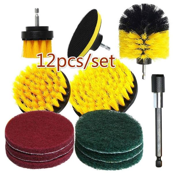 cleaning cloths 12 pcs electric drill brush kit plastic round for carpet glass car tires nylon brushes scrubber
cleaning cloths 12 pcs electric drill brush kit plastic round for carpet glass car tires nylon brushes scrubber