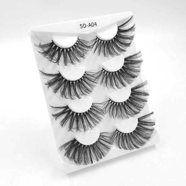 false eyelashes 4 pairs 25mm cruelty very soft fluffy 5d long silk lashes synthetic faux mink extension
false eyelashes 4 pairs 25mm cruelty very soft fluffy 5d long silk lashes synthetic faux mink extension