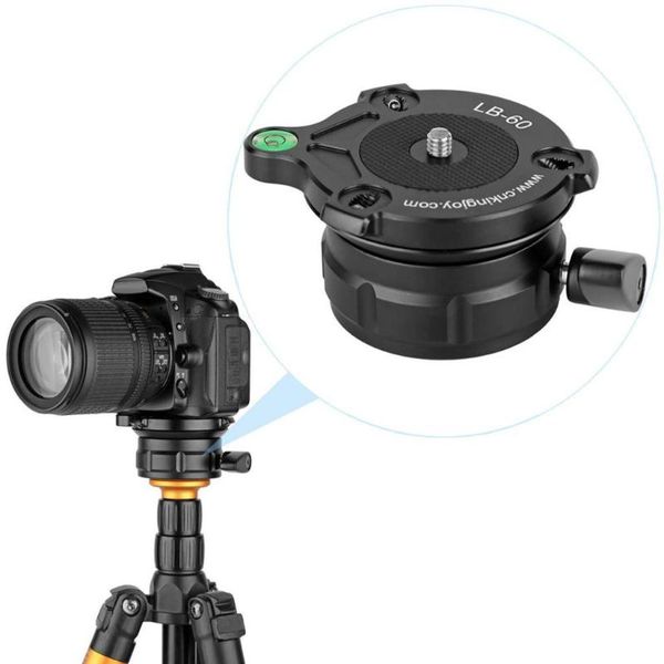 tripod heads professional leveling ball head base with bubble level for canon/nikon/other dslr cameras 1/4" thread kingjoy
tripod heads professional leveling ball head base with bubble level for canon/nikon/other dslr cameras 1/4" thread kingjoy
