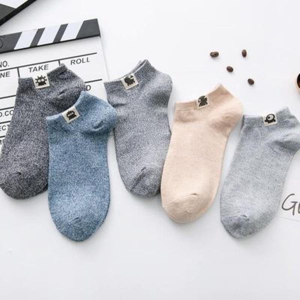 men's socks spring and autumn alien japanese cloth label boat cotton ethnic short, Black
men's socks spring and autumn alien japanese cloth label boat cotton ethnic short, Black