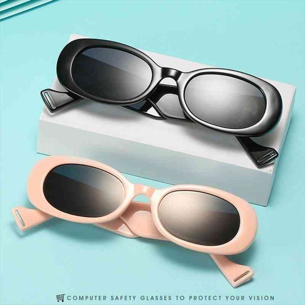 fashion retro oval sunglasses women men luxury brand designer small frame lady sun glasses travel driving shades uv400, White;black
fashion retro oval sunglasses women men luxury brand designer small frame lady sun glasses travel driving shades uv400, White;black