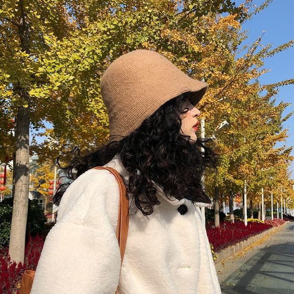 beanies wool bucket hat autumn winter knitting woolen cap women's solid color ins trendy retro fisherman
beanies wool bucket hat autumn winter knitting woolen cap women's solid color ins trendy retro fisherman