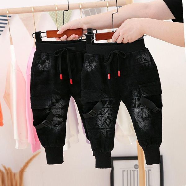 trousers boys plus velvet jeans thickened western children pants children's autumn and winter korean boy's trend, Blue
trousers boys plus velvet jeans thickened western children pants children's autumn and winter korean boy's trend, Blue