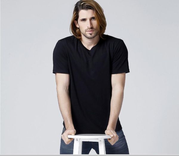 men's t-shirts summer t-shirt blank fashion simple short sleeved cotton lycra color in korea, White;black
men's t-shirts summer t-shirt blank fashion simple short sleeved cotton lycra color in korea, White;black