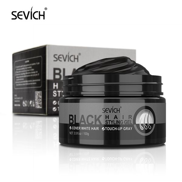sevich 100g black hair styling wax cover white hair touch-up gray blackening natural hair coloring dye wax gelscouts
sevich 100g black hair styling wax cover white hair touch-up gray blackening natural hair coloring dye wax gelscouts