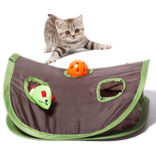 cat toys pet tent mice intelligence educational bell foldable with 9 holes tunnel keeps kitten active pets interactive game
cat toys pet tent mice intelligence educational bell foldable with 9 holes tunnel keeps kitten active pets interactive game