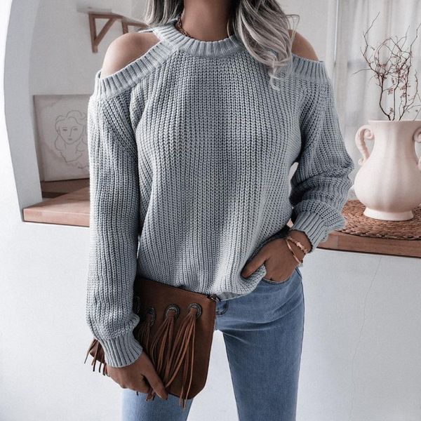 women's sweaters 2021 autumn winter sweater fashion women clothes off shoulder full sleeves elastic knitted pullover jumper, White;black
women's sweaters 2021 autumn winter sweater fashion women clothes off shoulder full sleeves elastic knitted pullover jumper, White;black