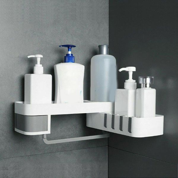 bathroom storage & organization plastic shower shelf seamless rotating tripod punch-rotary multifunction corner bath holder
bathroom storage & organization plastic shower shelf seamless rotating tripod punch-rotary multifunction corner bath holder