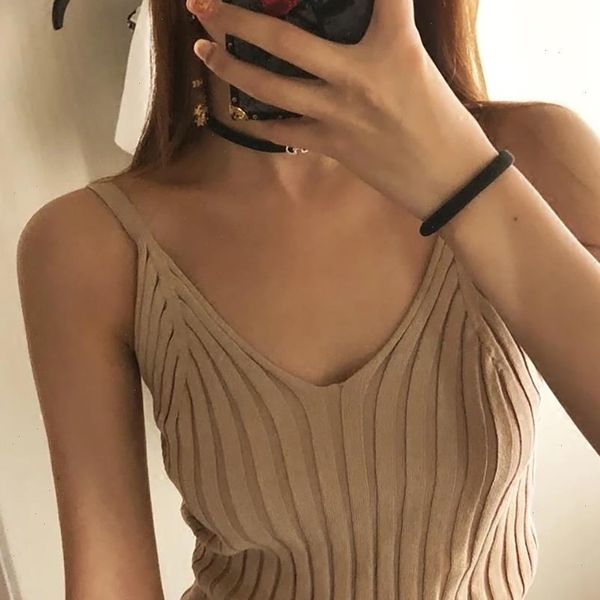 women knitted womens tank vest solid color slim v neck sleeveless ladies fitness clothing 40, White
women knitted womens tank vest solid color slim v neck sleeveless ladies fitness clothing 40, White