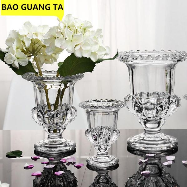 vases bao guang ta fashion crystal decor vase transparent hydroponic dried flowers decoration thickening glass crafts house gift r5405
vases bao guang ta fashion crystal decor vase transparent hydroponic dried flowers decoration thickening glass crafts house gift r5405