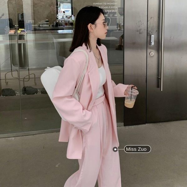 women's trench coats age reducing pink suit coat spring and autumn 2021 net red high-grade fried street, Tan;black
women's trench coats age reducing pink suit coat spring and autumn 2021 net red high-grade fried street, Tan;black