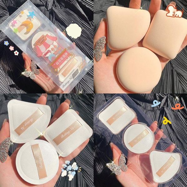sponges, applicators & cotton 3pcs/set makeup sponge puff dry wet dual use liquid foundation smooth powder pro cosmetic kit round square tri
sponges, applicators & cotton 3pcs/set makeup sponge puff dry wet dual use liquid foundation smooth powder pro cosmetic kit round square tri