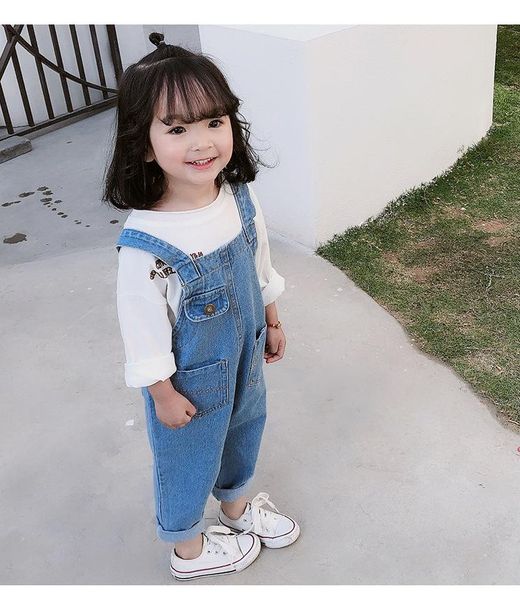 fashion children strap solid cotton jumpsuit kids clothing overalls pants trousers boys girls casual jeans jumpsuits, Blue
fashion children strap solid cotton jumpsuit kids clothing overalls pants trousers boys girls casual jeans jumpsuits, Blue
