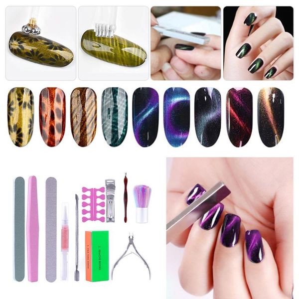 nail art kits 1set professional files kit with buffer cuticle trimmer pusher remover file block dust brushes manicure
nail art kits 1set professional files kit with buffer cuticle trimmer pusher remover file block dust brushes manicure