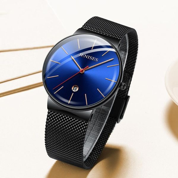 wristwatches montre homme 2021 fashion business quartz wrist watches for men clock jenises steel mesh strap watch mens, Slivery;brown
wristwatches montre homme 2021 fashion business quartz wrist watches for men clock jenises steel mesh strap watch mens, Slivery;brown