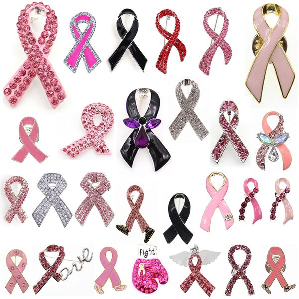 50 pcs/lot fashion brooches pink ribbon breast cancer awareness rhinestone enamel medical pins for nurse accessories, Gray
50 pcs/lot fashion brooches pink ribbon breast cancer awareness rhinestone enamel medical pins for nurse accessories, Gray