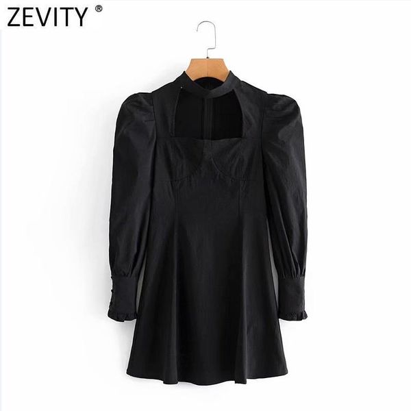 zevity women vintage pleats puff sleeve black mini dress lady chic court style square collar back zipper slim vestido ds4774 casual dresses, Black;gray
zevity women vintage pleats puff sleeve black mini dress lady chic court style square collar back zipper slim vestido ds4774 casual dresses, Black;gray