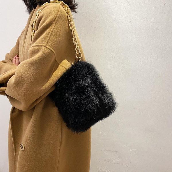 evening bags thick chain faux fur handbag women shoulder bag brand winter small soft plush armpit shoudler purse female clutch 2022
evening bags thick chain faux fur handbag women shoulder bag brand winter small soft plush armpit shoudler purse female clutch 2022