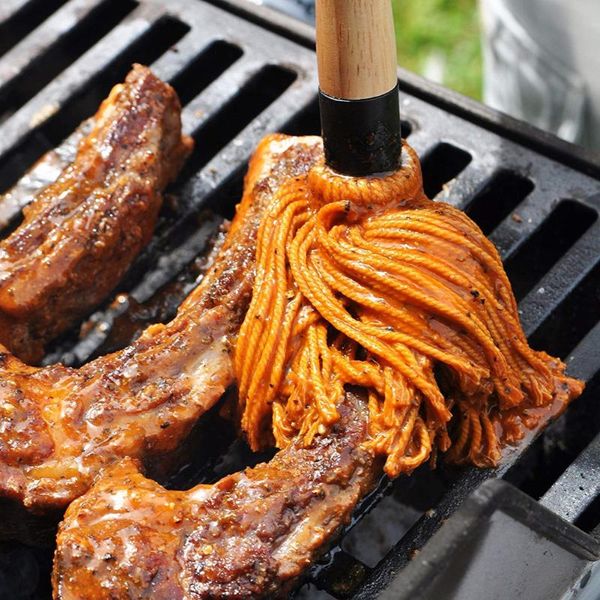 tools & accessories grill basting brush bbq mop barbecue mops for roasting grilling cotton kitchen gadgets
tools & accessories grill basting brush bbq mop barbecue mops for roasting grilling cotton kitchen gadgets