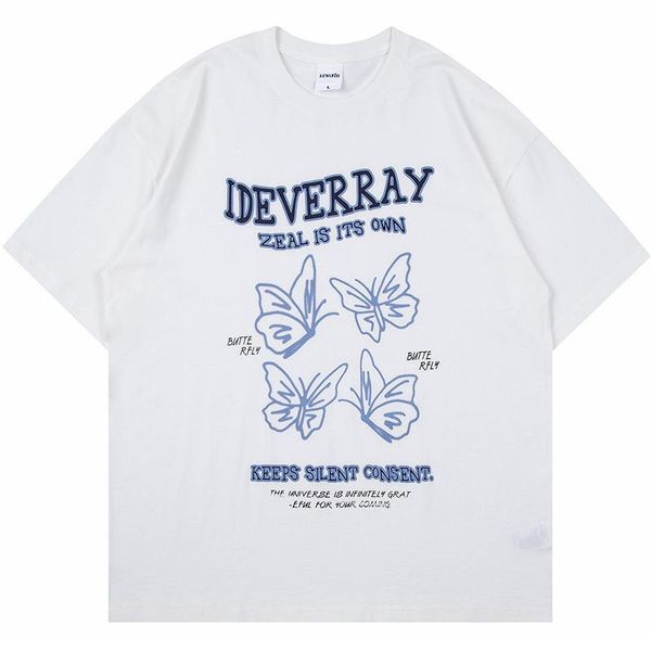 men's t-shirts summer men short sleeve tshirts hip hop butterfly letter print t-shirt 2021 streetwear harajuku casual cotton loose tee, White;black
men's t-shirts summer men short sleeve tshirts hip hop butterfly letter print t-shirt 2021 streetwear harajuku casual cotton loose tee, White;black