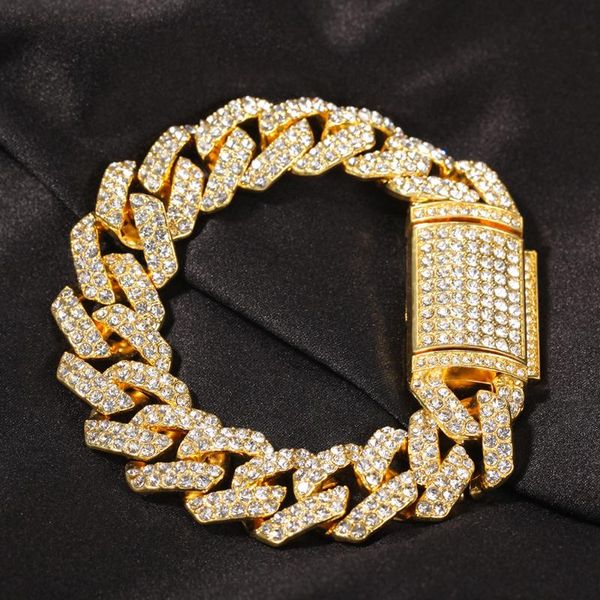 charm bracelets men's tide brand gold street fashion thick bracelet hip hop iced out luxury ins style cool pulseiras masculinas blingbl, Golden;silver
charm bracelets men's tide brand gold street fashion thick bracelet hip hop iced out luxury ins style cool pulseiras masculinas blingbl, Golden;silver