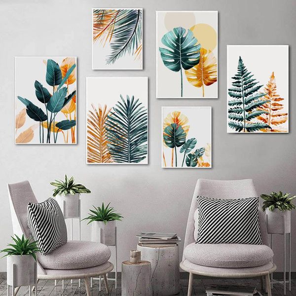 paintings nordic color plant leaves poster print landscape wall art canvas painting picture for living room home decor cactus decoration
paintings nordic color plant leaves poster print landscape wall art canvas painting picture for living room home decor cactus decoration