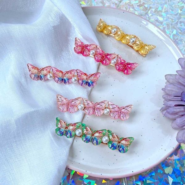 attractive ~ colorful butterfly series hairpin bangs with water drill straight clip hairpin edge with mori hair accessories, Golden;silver
attractive ~ colorful butterfly series hairpin bangs with water drill straight clip hairpin edge with mori hair accessories, Golden;silver