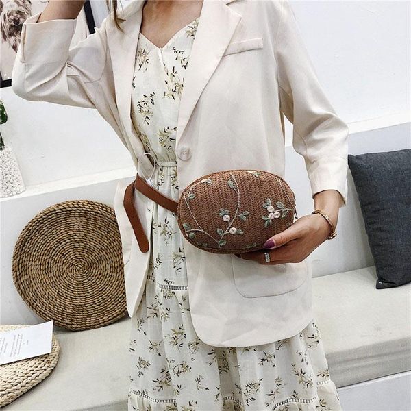 summer fashion literary hand-woven straw holiday single shoulder slung beach waist chest bag for women bags
summer fashion literary hand-woven straw holiday single shoulder slung beach waist chest bag for women bags