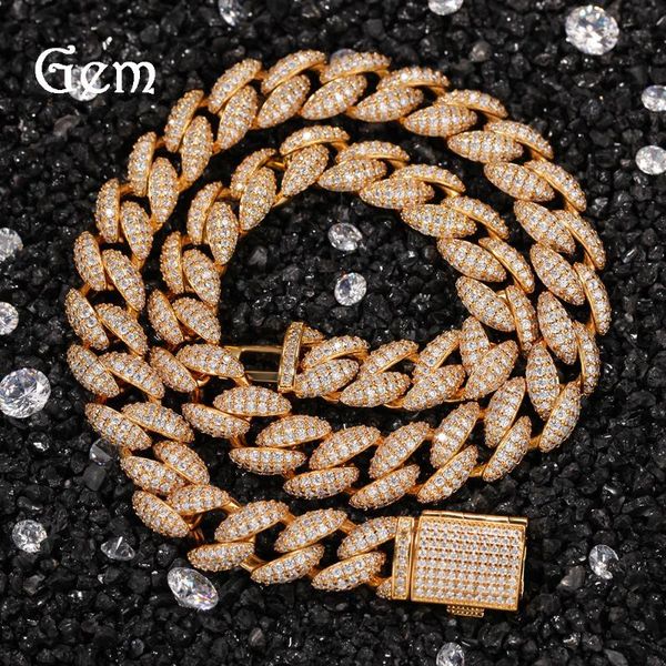 bangle men's hip-hop rap accessories copper zircon 12mm full diamond cuban necklace trendy fashion clavicle chain, Black
bangle men's hip-hop rap accessories copper zircon 12mm full diamond cuban necklace trendy fashion clavicle chain, Black