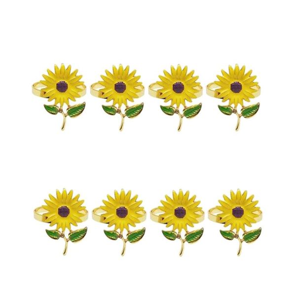 napkin rings 8pcs/lot ring sunflower button zinc alloy towel wedding table decoration
napkin rings 8pcs/lot ring sunflower button zinc alloy towel wedding table decoration