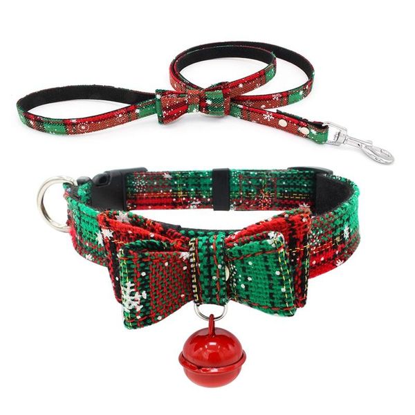dog collars & leashes pets christmas accessories bowknot collar and leash adjustable necklace decorations for small medium dogs
dog collars & leashes pets christmas accessories bowknot collar and leash adjustable necklace decorations for small medium dogs