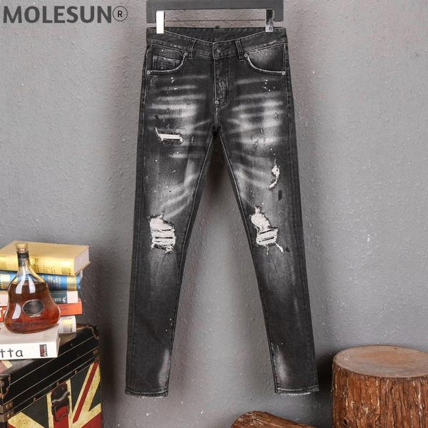 men's jeans european style brand men stretch elastic slim denim mens casual washed black pockets for man 8163, Blue
men's jeans european style brand men stretch elastic slim denim mens casual washed black pockets for man 8163, Blue
