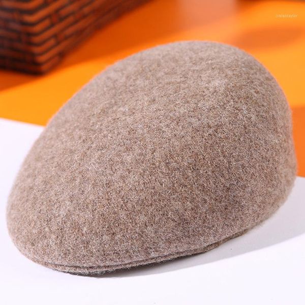 berets autumn and winter fashion light board forward hat women's woolen warm cap men's retro small head round duck tongue beret, Blue;gray
berets autumn and winter fashion light board forward hat women's woolen warm cap men's retro small head round duck tongue beret, Blue;gray