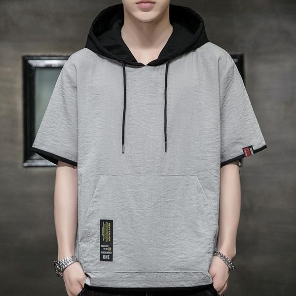 men's t-shirts 2021 summer japanese style ins fashion brand casual t-shirt comfortable loose hooded wild, White;black
men's t-shirts 2021 summer japanese style ins fashion brand casual t-shirt comfortable loose hooded wild, White;black