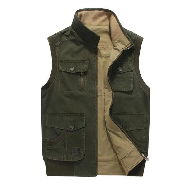 men's vests autumn tactical vest men double sides wear cotton male multi-pockets sleeveless jacket man working waistcoat plus size 8xl, Black;white
men's vests autumn tactical vest men double sides wear cotton male multi-pockets sleeveless jacket man working waistcoat plus size 8xl, Black;white