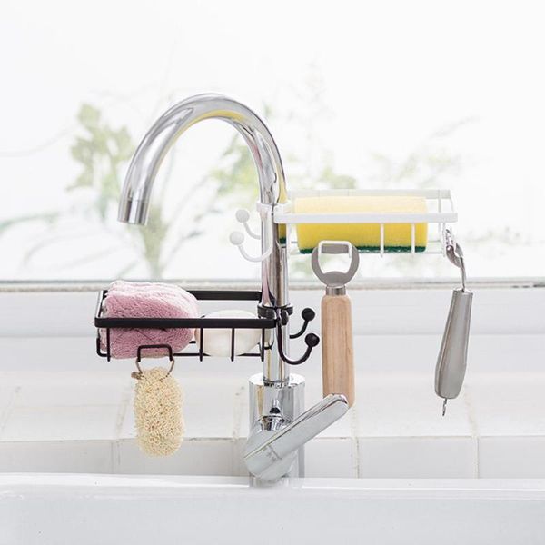 kitchen storage & organization 1pcs drainage shelf stainless steel faucet rack sink hanging holder clip stand soap sponge dish drainer
kitchen storage & organization 1pcs drainage shelf stainless steel faucet rack sink hanging holder clip stand soap sponge dish drainer