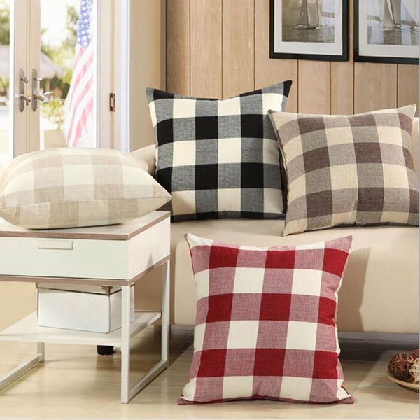 pillow pillowcase classic large checkered square cushion bedside sofa linen fashion home decor
pillow pillowcase classic large checkered square cushion bedside sofa linen fashion home decor
