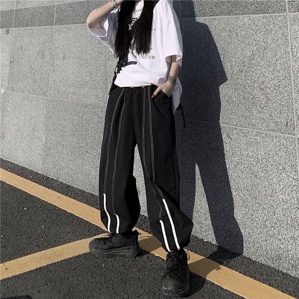 women's pants & capris harajuku casual style ulzzang clothing loose striped harem spring autumn black white
women's pants & capris harajuku casual style ulzzang clothing loose striped harem spring autumn black white