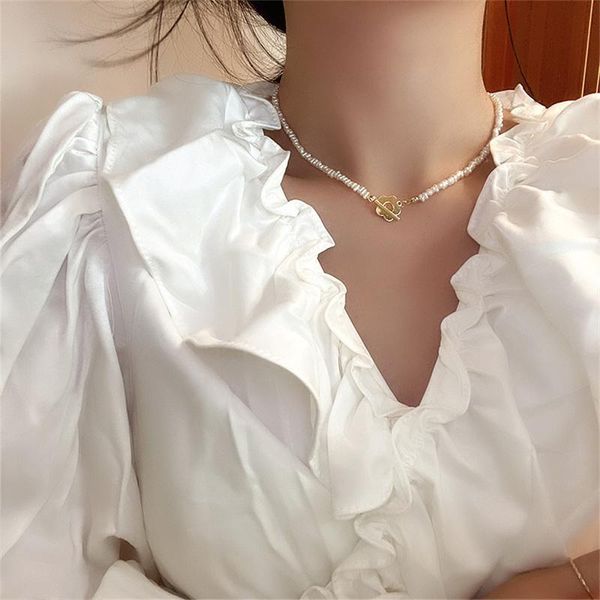 pendant necklaces 2021 trend jewelry retro simple temperament wild pearl necklace female fashion metal flower clavicle chain party gift, Silver
pendant necklaces 2021 trend jewelry retro simple temperament wild pearl necklace female fashion metal flower clavicle chain party gift, Silver